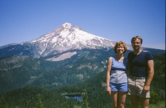 Me & Sheryl (& Colin) - 9/1987 Hikes in Mission Mountains Wilderness, MT