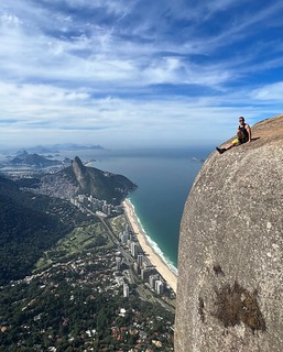 The Summit of Pedra da Gávea ('the Topsail Stone') at 844 m (2,769 ft) MSL, Rio de Janeiro Brasil.