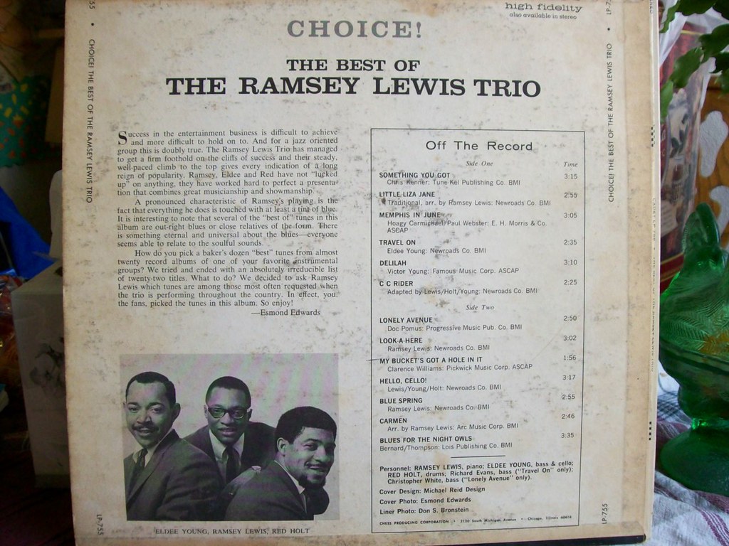 Ramsey Lewis Trio images