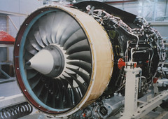 Jet Engine for Overhaul, UK.