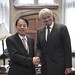 President Masatsugu Asakawa meets with Foreign, Commonwealth and Development Office's (FCDO) Andrew Mitchell, MP, State Minister for Development and Africa and ADB Governor. by 186525160@N08