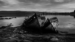 Abandoned Boats of Salen, Isle of Mull, Scotland - Explored 07/23