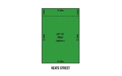 Lot 741, 1 Keats Street, Tea Tree Gully SA
