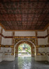 Shalimar Bagh Mughal garden marble pavilion, Jammu and Kashmir, Srinagar, India