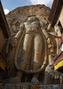 Future Buddha sculpture aka Mulbekh Chamba in Mulbekh Gompa, Ladakh, Kargil, India