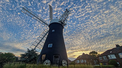Mackerel sky over Holgate Windmill, June 2023 - 7