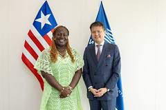 WIPO Director General Meets with Minister of Commerce and Industry of Liberia