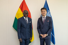 WIPO Director General Meets with Minister for Justice of Ghana
