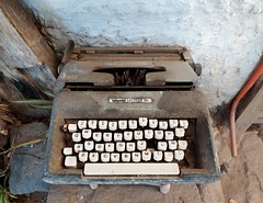 Old Olivetti Lettera 35 Typewriter