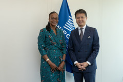 WIPO Director General Meets with Chief Executive Officer of Namibian Business and IP Authority