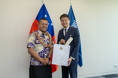 WIPO Director General Meets with Minister of Commerce, Industry and Labour of Samoa
