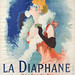 Affiche pour "DMC, La Diaphane" de J. Chéret (Petit Palais, Paris)