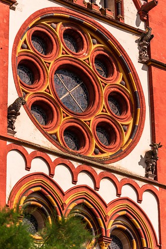 Rosettenfenster Dom St. Georg Limburg