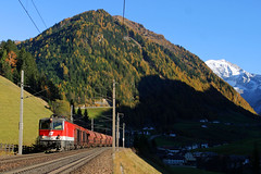 ÖBB 1044 041 + Güterzug/goederentrein/freight train  - St Jodok
