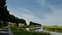 Westdijk bij Fort Spijkerboor.