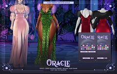 Oracle - Cleo dress & Fur Stole @K9