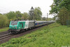 BB27000 Fret SNCF 27036 + Voitures TGV Sud-Est SNCF 20 + Motrice TGV Sud-Est SNCF 36 + Motrice TGV Sud-Est SNCF 70 + Motrices TGV Sud-Est SNCF 20 + Voitures TGV Sud-Est SNCF 59
