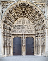Cathedral of Our Lady, Portal of the Last Judgment (Antwerp, Belgium)