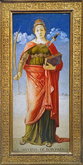"Sainte Justine" de Giovanni Bellini (musée Jacquemard André, Paris)