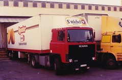 Scania LB111 Entrepôt ED Orly (94 Val de Marne) 1989a