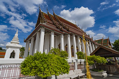 Wat Ratchanatdaram Worawihan (Loha Prasat) in Bangkok, Thailand