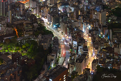 Roppongi district by night