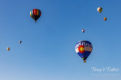 July 15, 2023 - Balloons take flight at the Erie Balloon Festival. (Tony's Takes)