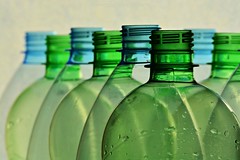 Green & Blue Plastic Bottles #3 (Explore 2023/07/27)