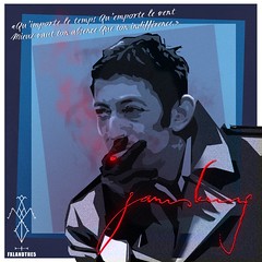 SERGE GAINSBOURG by FXLANDTHE5 (on Explore July 28 2023) )