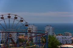 Rollercoaster with Sea View