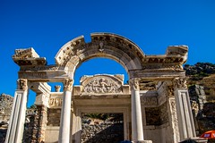 Ephesus Library side entrance