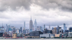 Storm Filled Skies over Manhattan