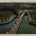 Las esclusas de Miraflores a la luz de la luna, Canal de Panama - Miraflores locks by moonlight, Panama Canal