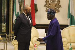 Foreign Secretary James Cleverly visits Nigeria