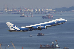 VQ-BLR, Boeing 747-8F, AirBridge Cargo, Hong Kong