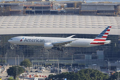 N736AT, Boeing 777-300Er, American Airlines, Hong Kong