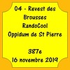 04 - Revest des Brousses - RandoCool - Oppidum de St Pierre - 16 novembre 2019