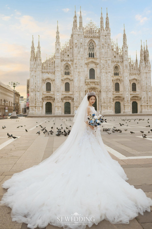 SJwedding鯊魚婚紗婚攝團隊鯊魚在義大利拍攝的自助婚紗