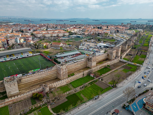 Xylokerkos Gate (Kapalı Kapı/Belgratkapı), Theodosian Walls, Constantinople/Istanbul, Turkey