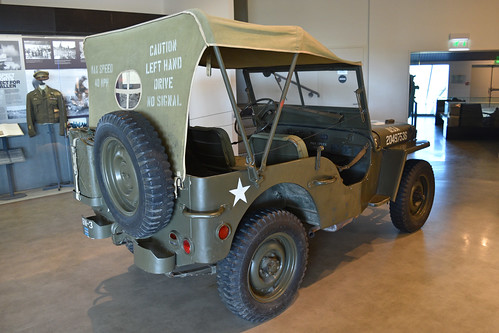 Willys MB Jeep ‘U.S.A 20497538’ at the Utah Beach museum