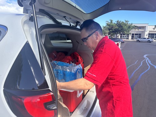 State Farm agents distribute essential items to Lahaina residents following wildfire