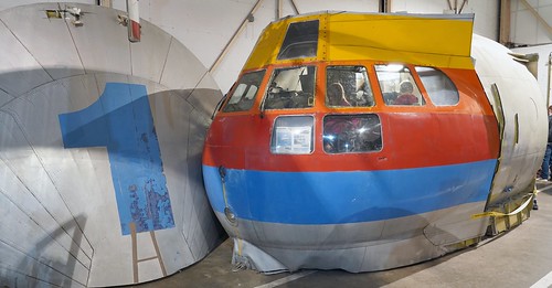 F-BTGV Aero Spacelines Super Guppy Turbines Cockpit