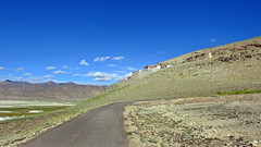 The road to the monastery !!