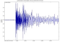Offshore Vanuatu magnitude 6.5 earthquake (11:47 PM, 16 August 2023)