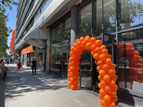 Ballonboog 6m Opening Thuisbezorgd Hub Westblaak Rotterdam