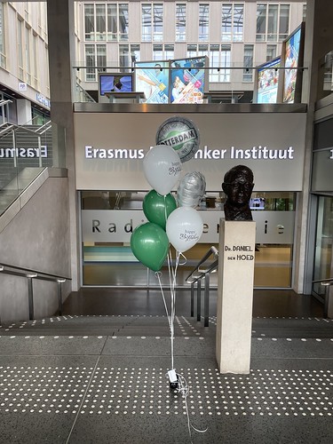 Ballonboeket Beterschap Sterke You ll never walk alone Erasmus MC Kanker Instituut Rotterdam