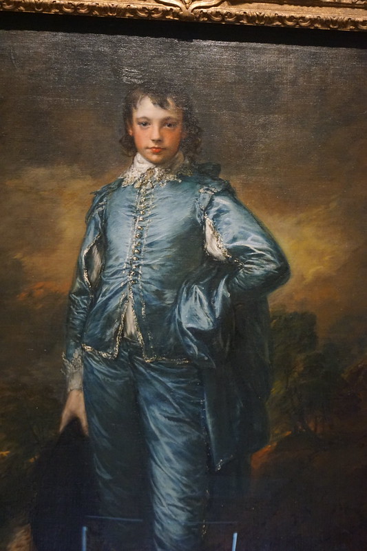 The Blue Boy 1770, Thomas Gainsborough 1727-1788, National Gallery, Trafalgar Square, Charing Cross, City of Westminster, London, WC2N 5DN<br/>© <a href="https://flickr.com/people/38298328@N08" target="_blank" rel="nofollow">38298328@N08</a> (<a href="https://flickr.com/photo.gne?id=53142662652" target="_blank" rel="nofollow">Flickr</a>)