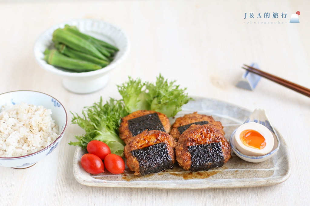 【食譜】海苔雞肉丸子-喻吉的照燒雞肉丸子 @J&amp;A的旅行
