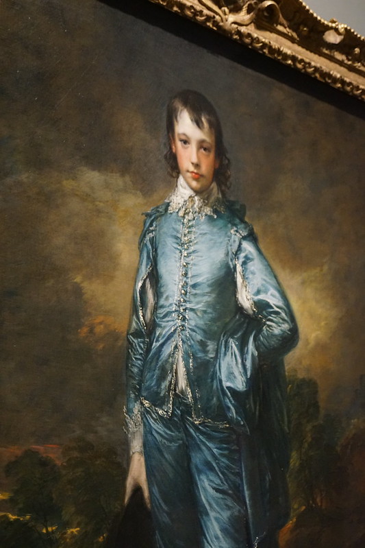 The Blue Boy 1770, Thomas Gainsborough 1727-1788, National Gallery, Trafalgar Square, Charing Cross, City of Westminster, London, WC2N 5DN<br/>© <a href="https://flickr.com/people/38298328@N08" target="_blank" rel="nofollow">38298328@N08</a> (<a href="https://flickr.com/photo.gne?id=53143245546" target="_blank" rel="nofollow">Flickr</a>)