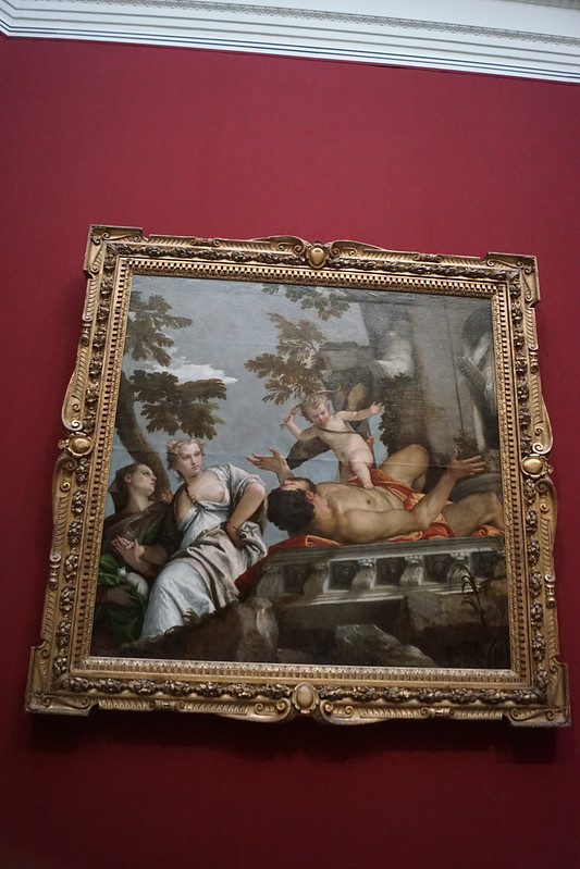 Scorn 1575, Paolo Veronese 1528-1588, National Gallery, Trafalgar Square, Charing Cross, City of Westminster, London, WC2N 5DN (2)<br/>© <a href="https://flickr.com/people/38298328@N08" target="_blank" rel="nofollow">38298328@N08</a> (<a href="https://flickr.com/photo.gne?id=53145018055" target="_blank" rel="nofollow">Flickr</a>)